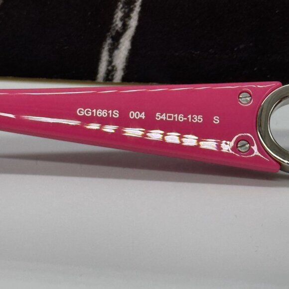 NEW GG1661S 004 GUCCI PINK WOMEN GUCCI SUNGLASSES main image 4